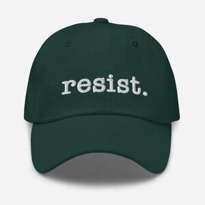 Resist Hat, Resist DonaldTrump Embroidered Cap, Do Not Obey In Advance Hat